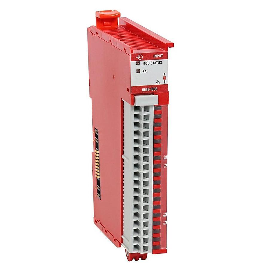 Used Allen Bradley 5069-IB8S /A Compact 5000 I/O DC Safety Input Module 8Pt 24V NSFS 885630551098