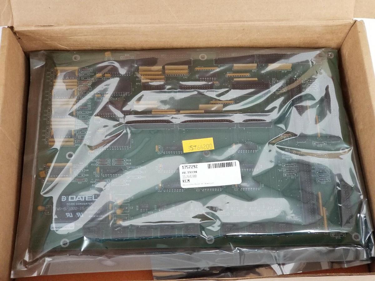 Used ALTRON 35764200 DC/DC CONVERTER BOARD REV. AD MX02 35764100 REPAIRED