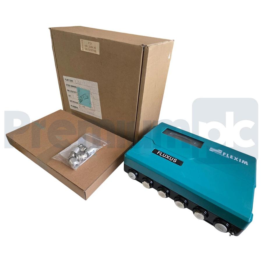 FLEXIM FLUXUS F721 ULTRASONIC FLOWMETER 2-CH TF7-F721GP-NN02A1-I2NNNND-MNNNN-EN