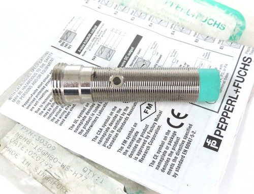 Used NEW PEPPERL FUCHS NBN8-18GM80-WS-H77 PROXIMITY SENSOR P/N: 30309S