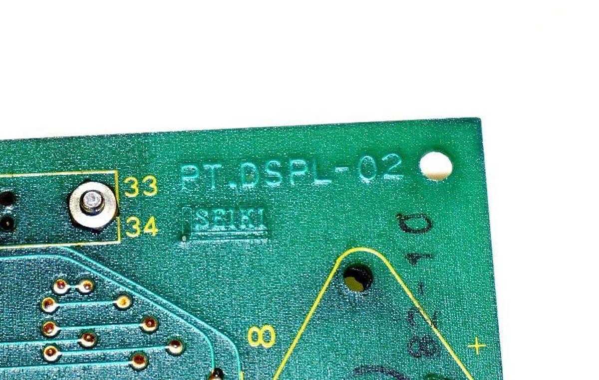 Used HITACHI SEIKI PT.DSPL-02 DISPLAY BOARD PTDSPL02