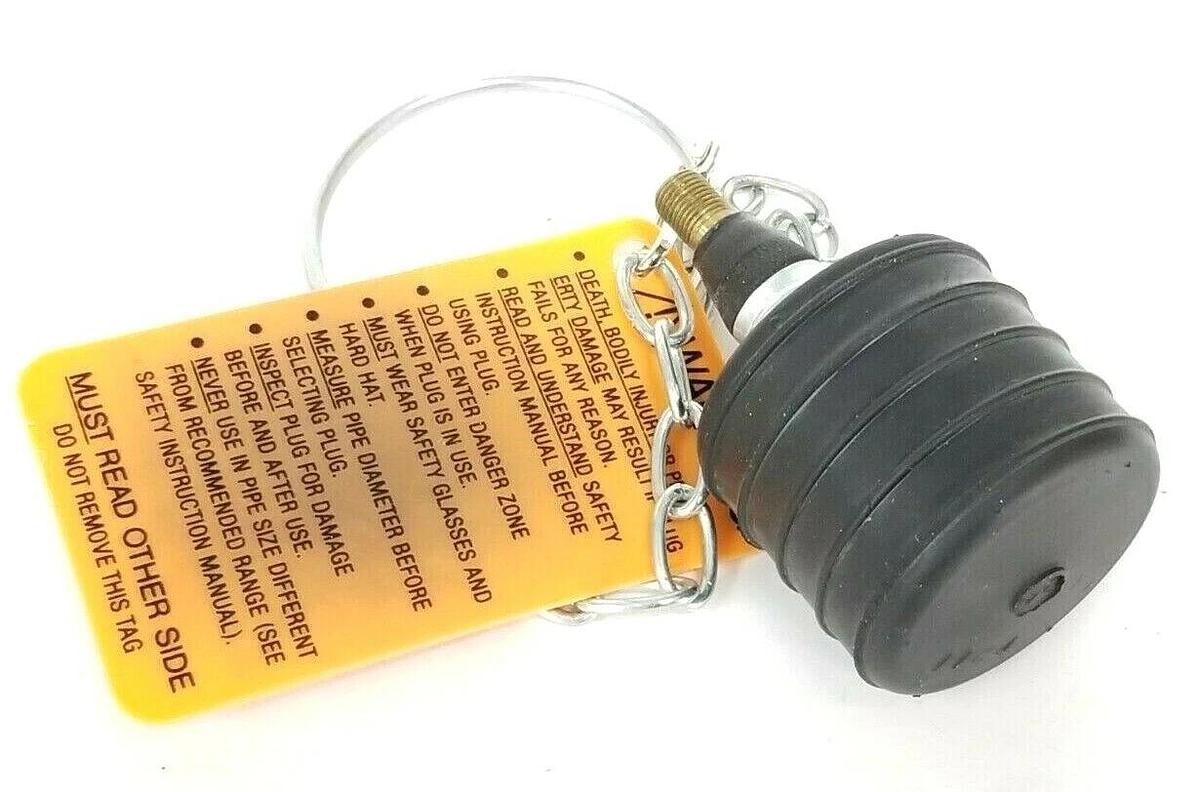 Used NIB CHERNE INDUSTRIES P/N: 270-024 PNEUMATIC TEST-BALL PLUG 2'' IN. 270024