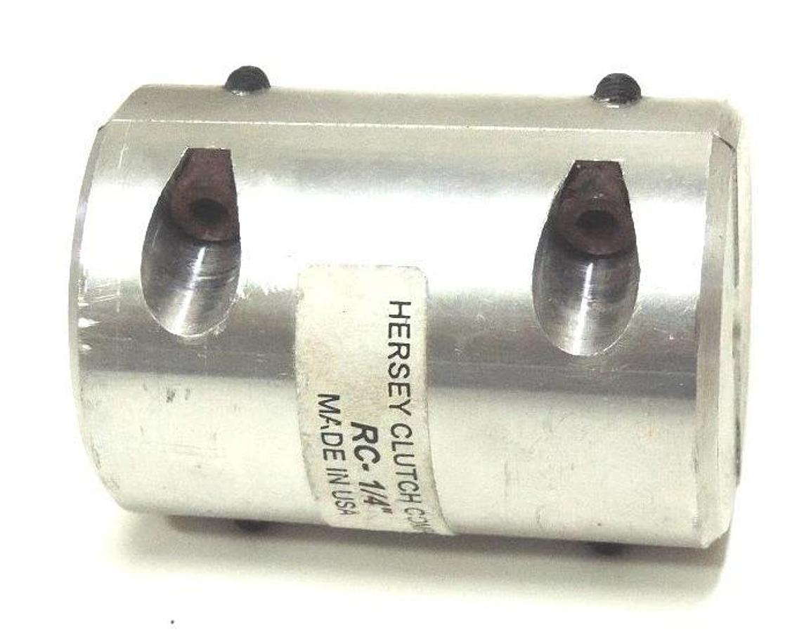 Used HERSEY CLUTCH COMPANY RC-1/4'' COUPLING RC-1/4