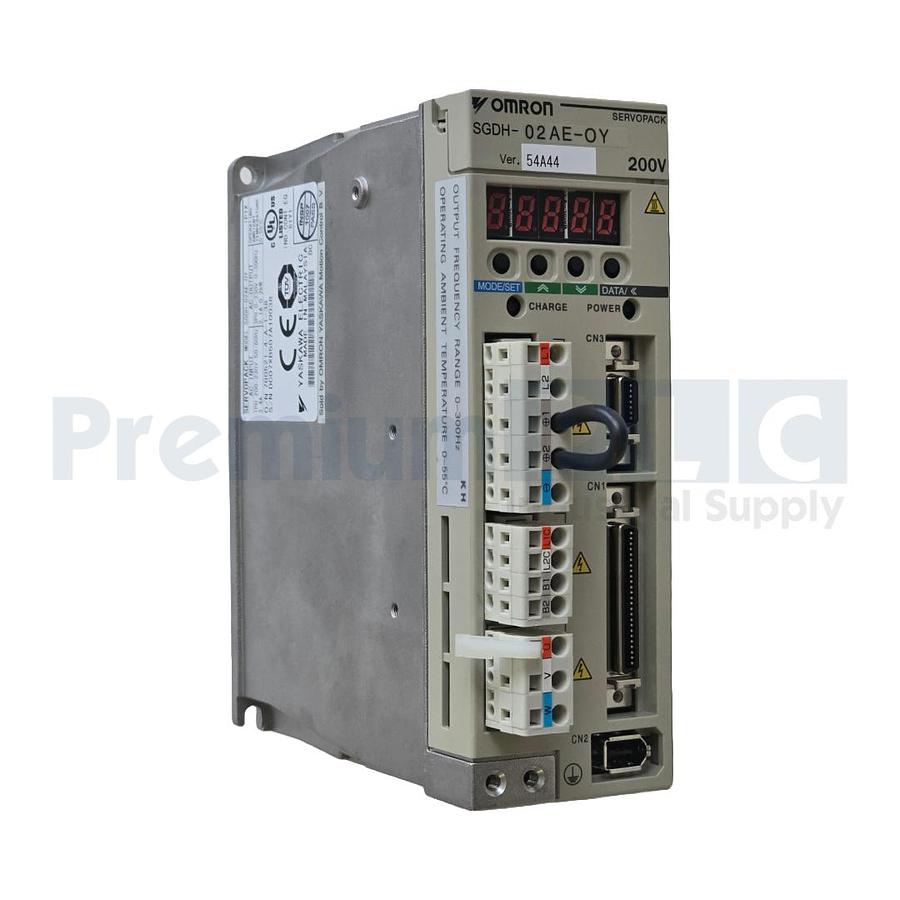 Used PARTS OMRON YASKAWA SGDH-02AE-OY SIGMA-II SERVOPACK AC SERVO DRIVE SGDH-02AE-0Y