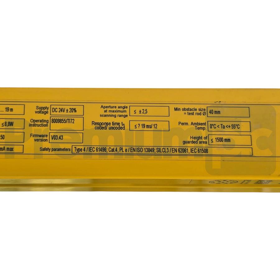 Used SICK C40E-1504CA010 C4000 Standard Safety Light Curtain Receiver 1018674 NSNP