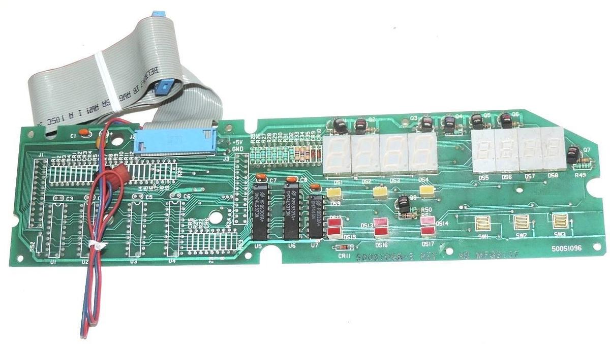 Used ABB TAYLOR 500S1096-3 DISPLAY CARD 500S1096
