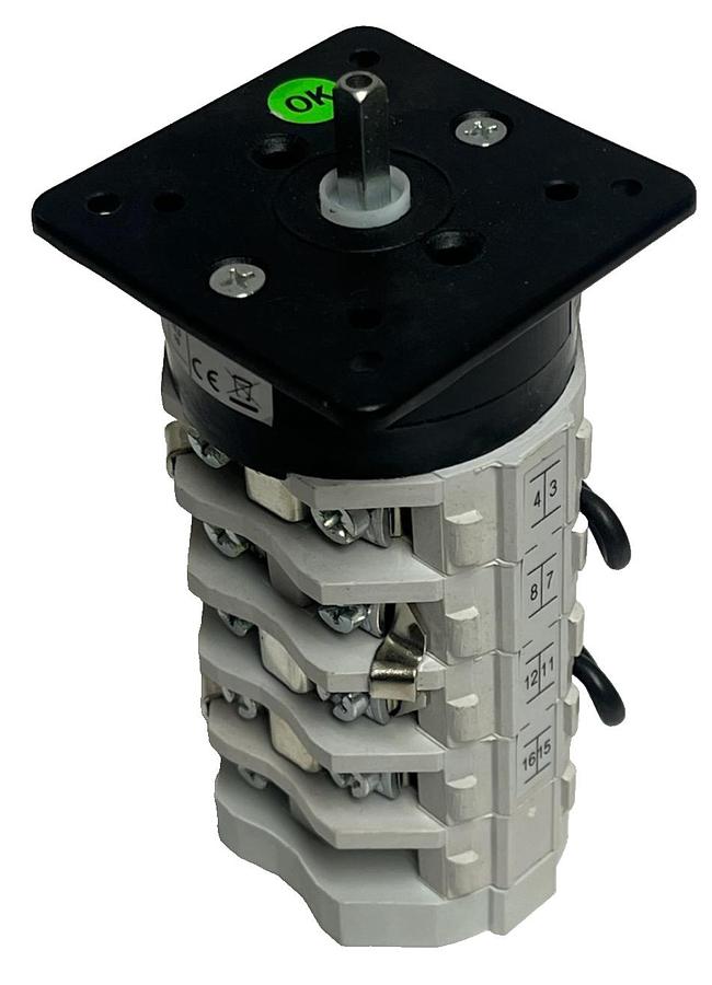 Used Electroswitch KW40-909A1-2 | KW40 Cam-Action Rotary Switch | 40A 600VAC | NSMP