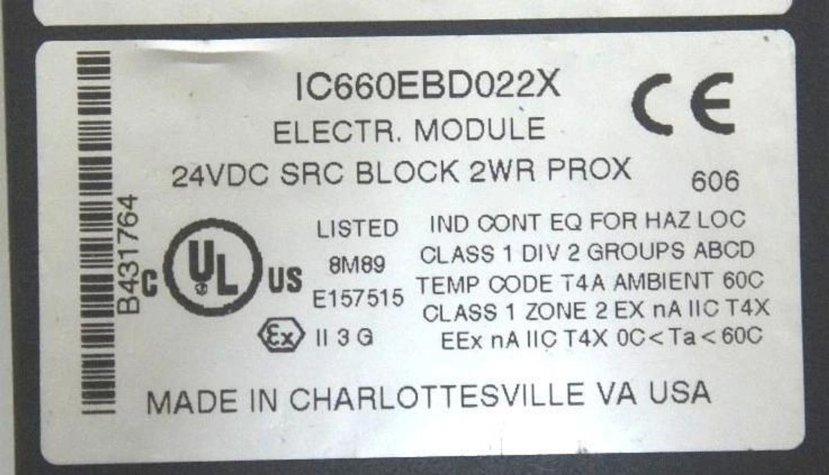 Used GE FANUC IC660EBD022X ELECTRIC CIRCUIT MODULE IC660EBD022