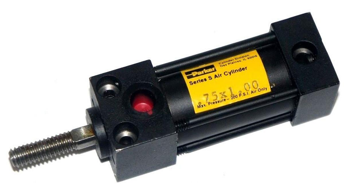 Used NEW PARKER .75X1.00 SERIES S AIR CYLINDER 75X100