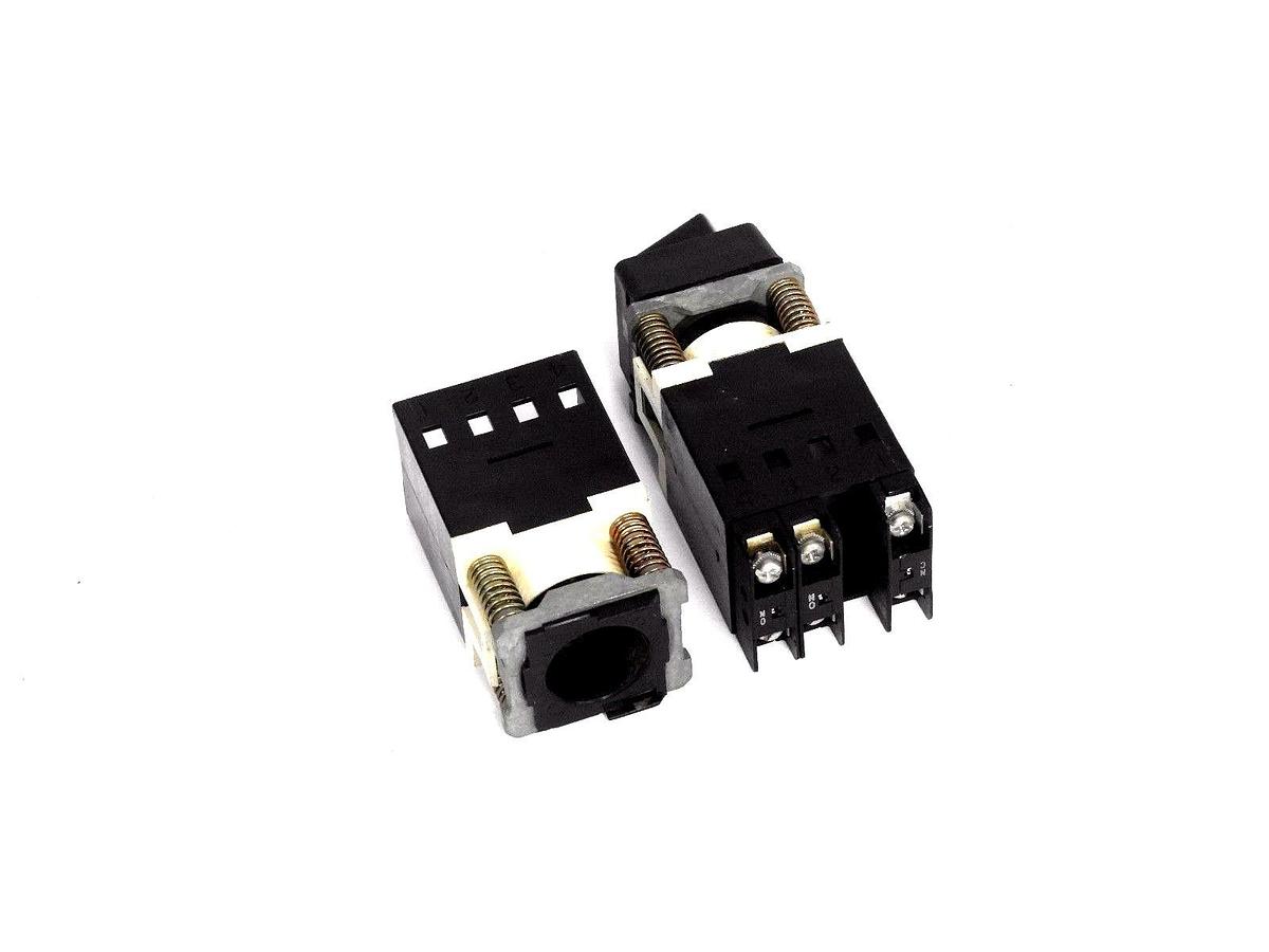 Used LOT OF 2 MICROSWITCH PW2SBM01 PILOT LIGHT MODULES
