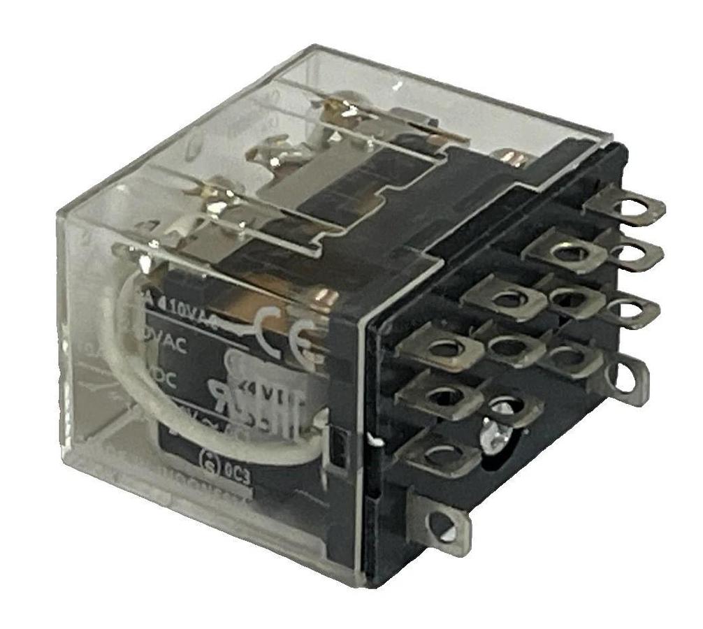 Lot of 15 Omron LY4-DC24 Power Relays | 24VDC 10A 4PDT | New Surplus Partial Box