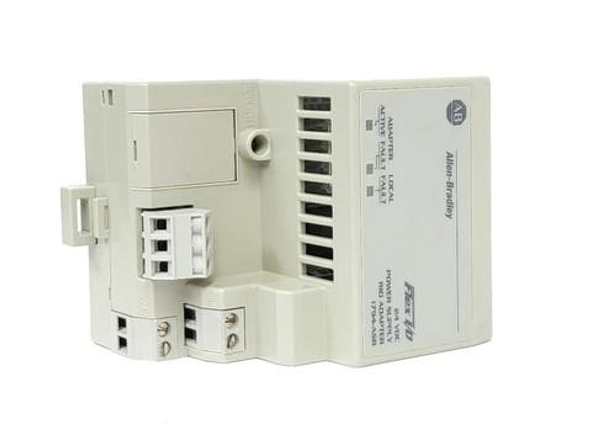 Used ALLEN BRADLEY 1794-ASB SER. C REV. C01 FLEX I/O 24VDC POWER SUPPLY RIO ADAPTER