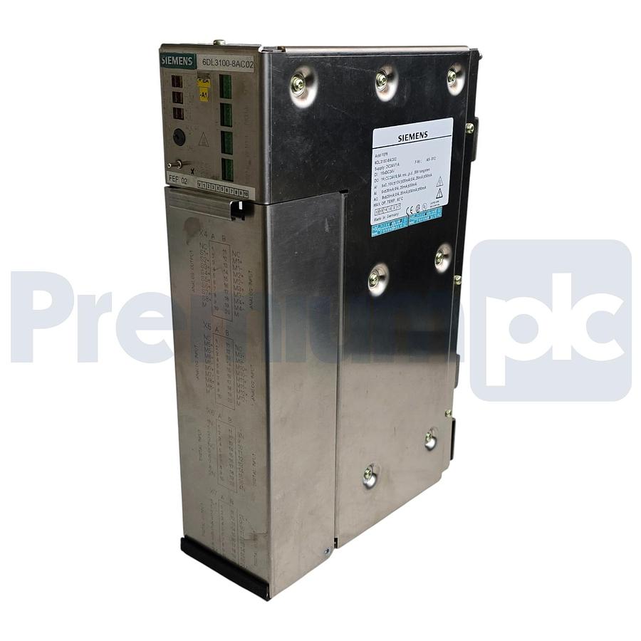 Used Siemens 6DL3100-8AC02 SIMATIC AddFEM Front End Module with FEF PoCo (positioner)