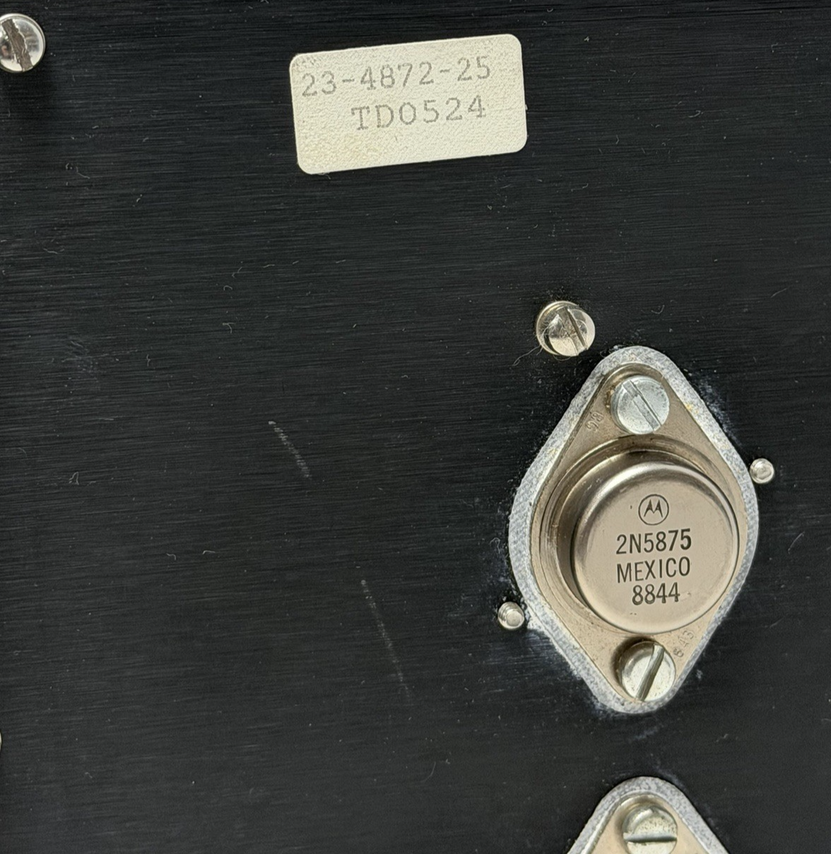 Used BACHARACH, INC. FOUR CHANNEL MONITOR