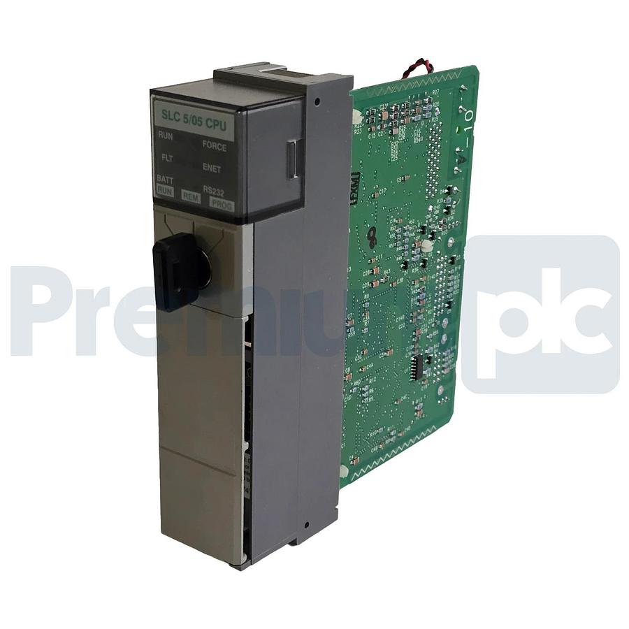 Used Allen-Bradley 1747-L553 /C SLC 5/05 CPU Processor Unit 64K EtherNet/IP FRN. 10
