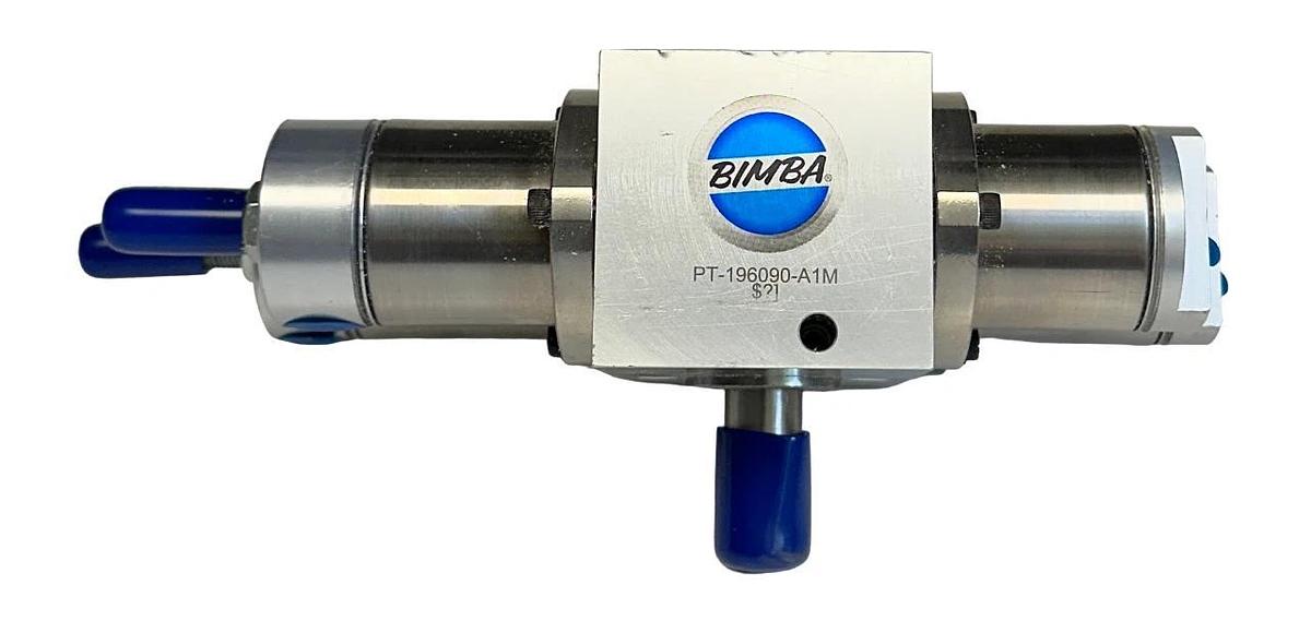 NEW BIMBA PT-196090-A1M / PT196090A1M PNEU-TURN ROTARY ACTUATOR B1-1/2'' NSNP