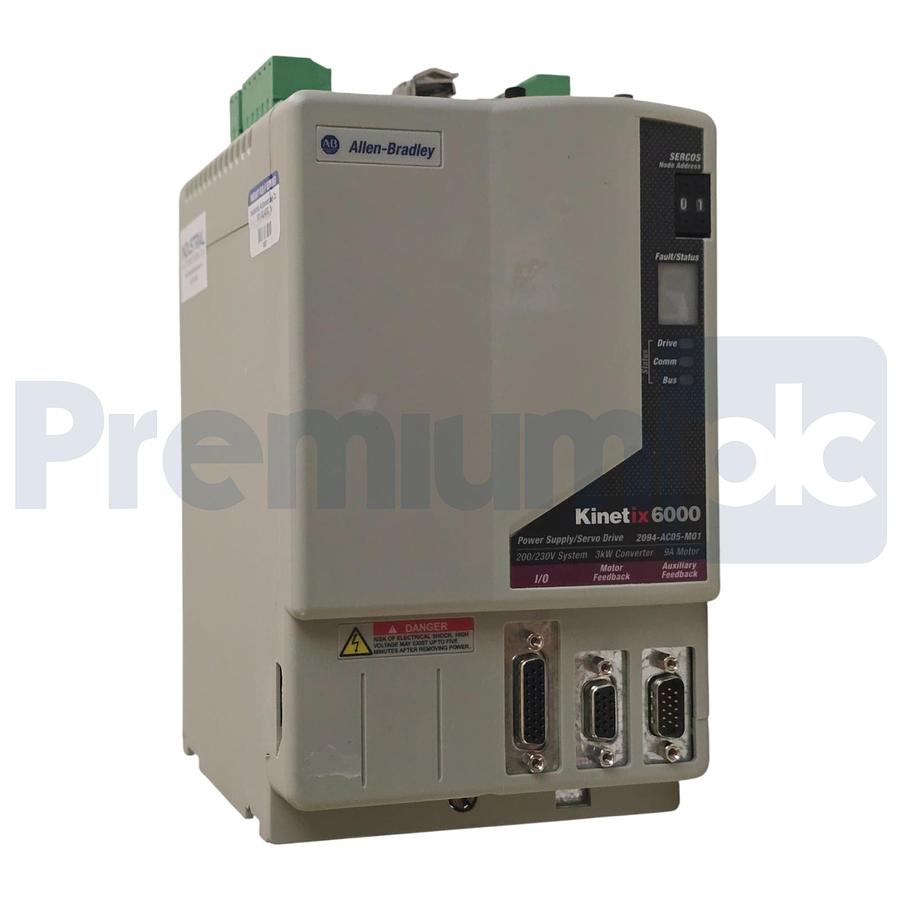 Used Allen Bradley 2094-AC05-M01 /A Kinetix 6000 Integrated Axis Module 3kW 230V USPI