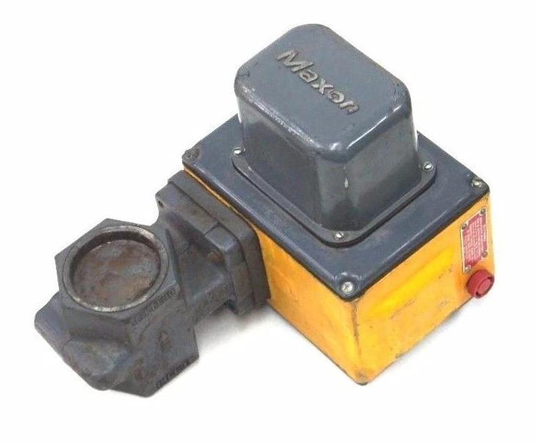 NEW MAXON 5000-0 AUTOMATIC TRIP RELEASE SHUT-OFF VALVE SIZE 3", 120V, 60/50 HZ