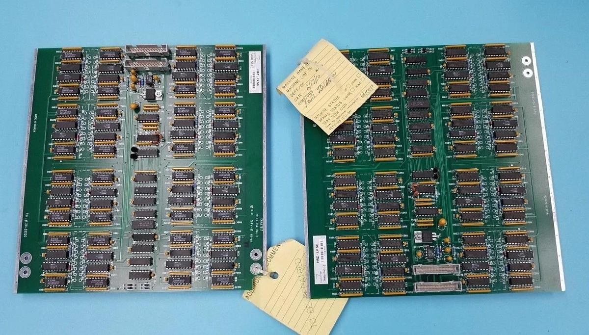Used LOT OF 2 CABLETEST HR-LV SC REV. 3 BOARDS P/N: 20-26020, HRZ-LV-SSM *FOR PARTS*