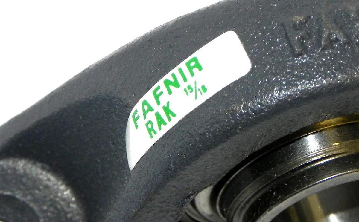 Used NIB FAFNIR RAK 15/16 2 BOLT PILLOW BLOCK RAK1516