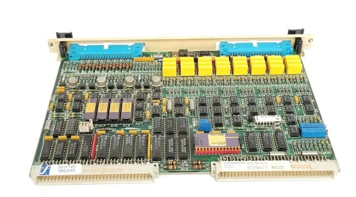Used ABB / STROMBERG AIO86-8/4 ANALOG BOARD 57275812 5760842-1F AI086-8/4