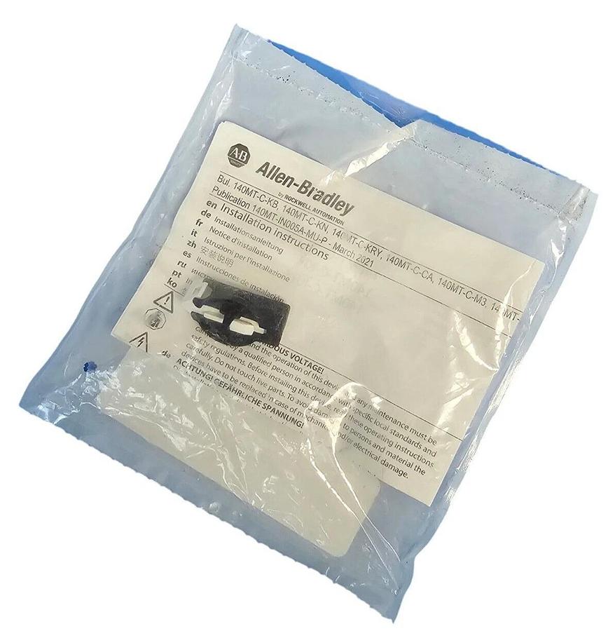 Used NEW ALLEN BRADLEY 140MT-C-KN LOCKABLE ROTARY HANDLE 140MTCKN SER. A