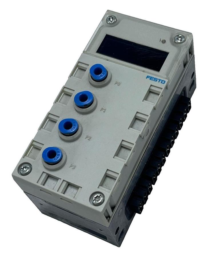 Used Festo CPX-4AE-P-D10 REV 06 (560362) Pressure Sensor Module | CPX-M-GE-EV Block