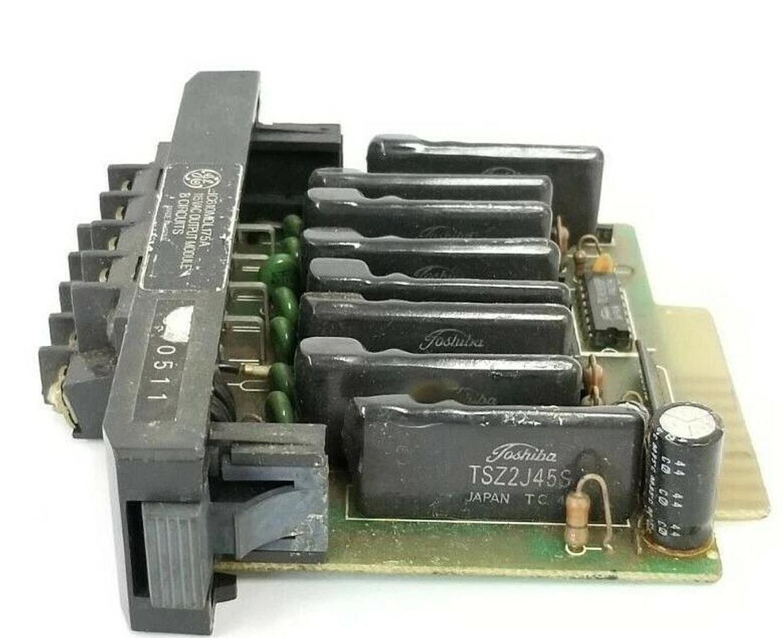 Used GE FANUC IC610MDL175A OUTPUT MODULE 115VAC 8-CIRCUIT IC610MDL175