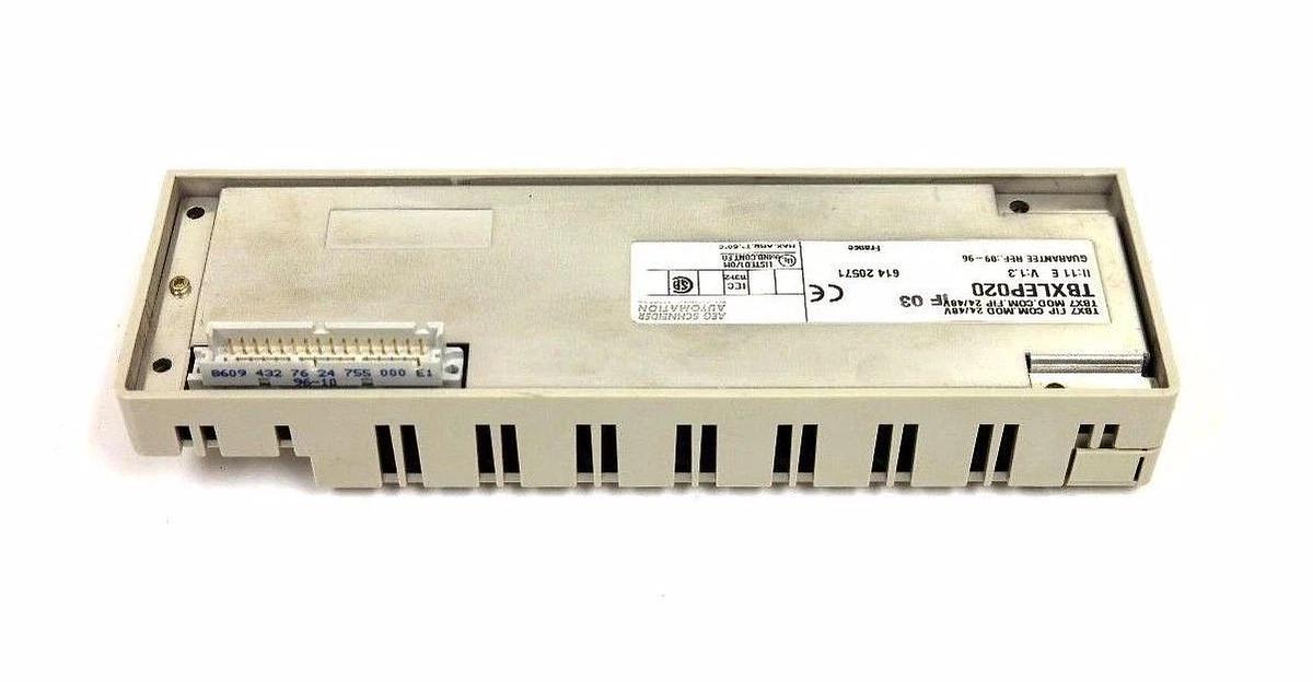 NIB SCHNEIDER ELECTRIC TELEMECANIQUE TBXLEP020 TBX7 MODCOM.FIP 24/48V TBX-LEP020