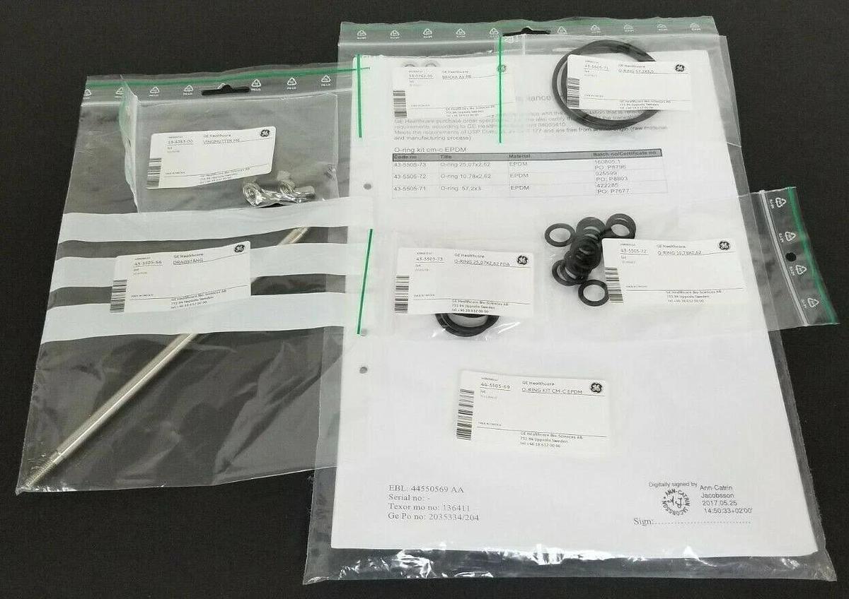 Used NEW GE HEALTHCARE 44-5505-69 O-RING KIT CM-C EPDM 44550569