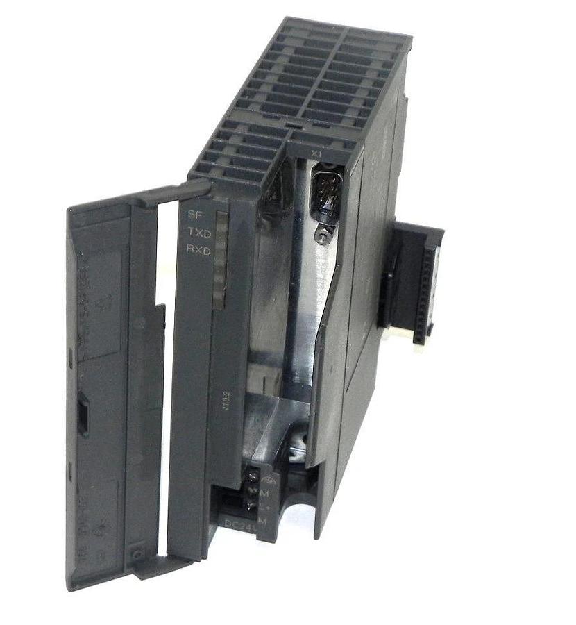 Used SIEMENS 6ES7-341-1AH01-0AE0 COMMUNICATION MODULE S7300 CP341 6ES73411AH010AE0