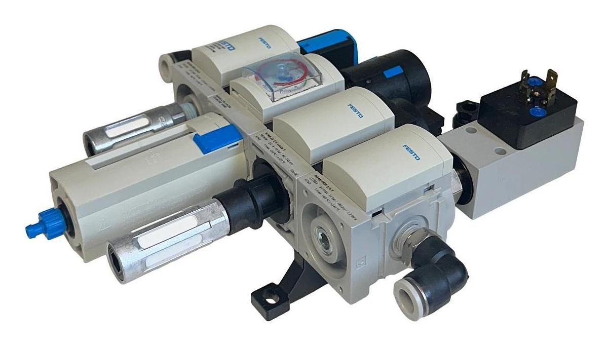 Used NEW SEALED FESTO 13104116 / MS4-SERIES ASSEMBLY SERVICE UNIT H760 NSFS
