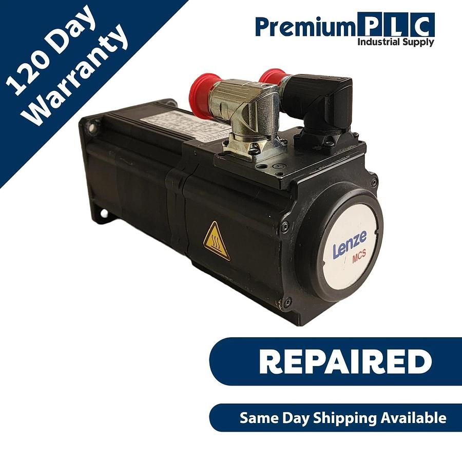 Refurbished REPAIRED LENZE MCS09F38LRS0P1-A14N-ST5S00N-R0SU 1.2kW MCS SERVO MOTOR W/ BRAKE