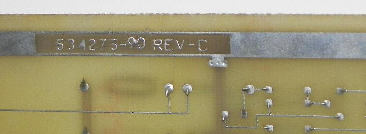 Used ALLEN BRADLEY 634275-90 MAIN & SECONDARY CONTROL PANEL INTERFACE MODULE 63427590
