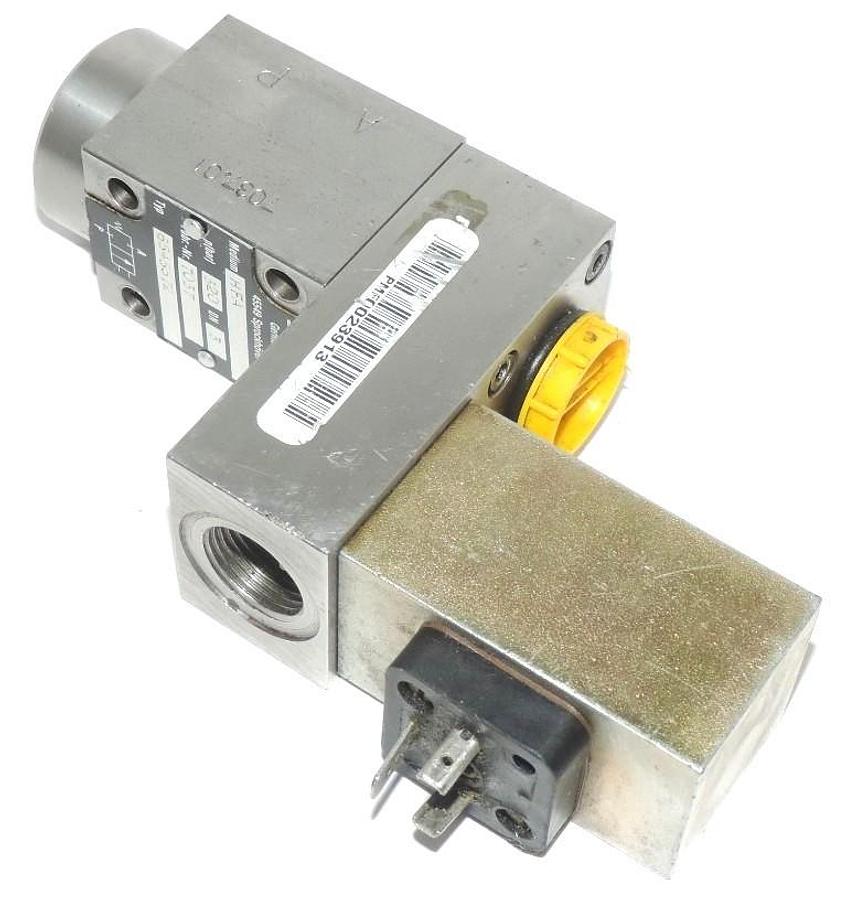 Used HAUHINCO 6545572 HYDRAULIC SOLENOID VALVE MEDIUM HFA