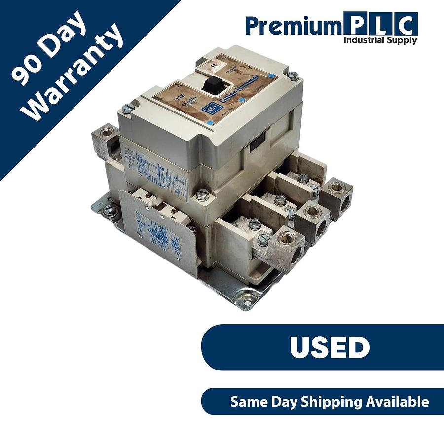 Used USED CUTLER HAMMER CE15SN3 11E SER. A1 FREEDOM 3-P IEC CONTACTOR 300A 120V COIL