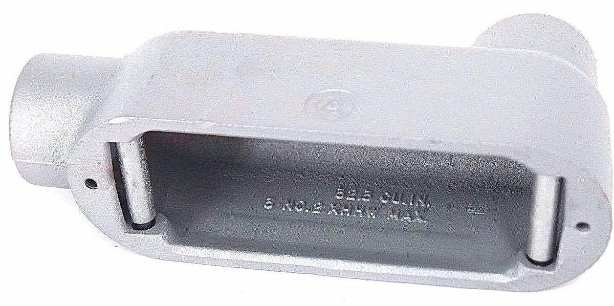 Used NIB APPLETON LB125-M 1-1/4INCH MALL IRON FORM 35 UNILETS TYPE LB CONDUIT LB125M