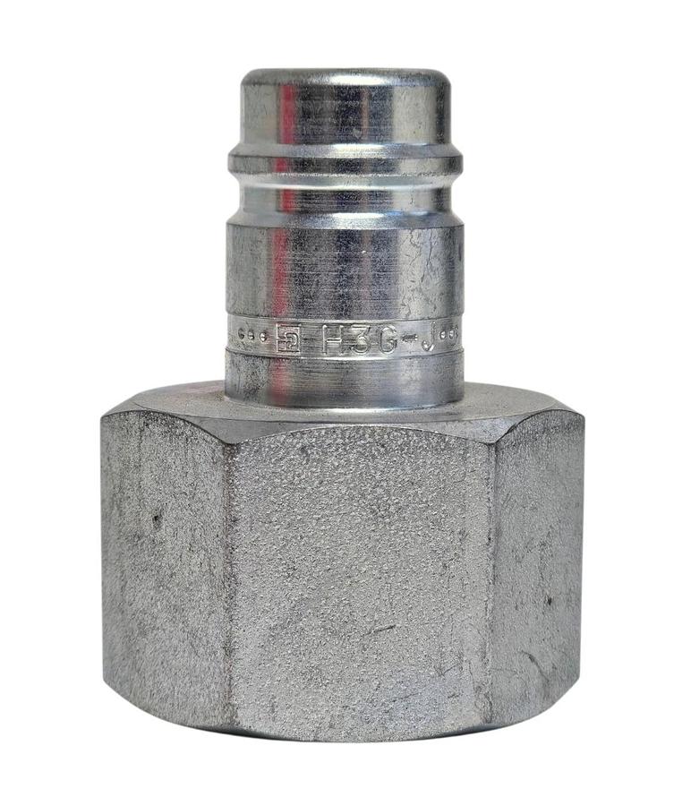 NEW PARKER H3G-J PNEUMATIC HOSE COUPLING: H3GJ 1 - 11-1/2" THREAD 3/4" BODY DIA