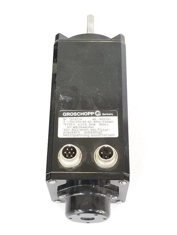 Used GROSCHOPP NR. 7014714 WK 1665701 SERVO MOTOR