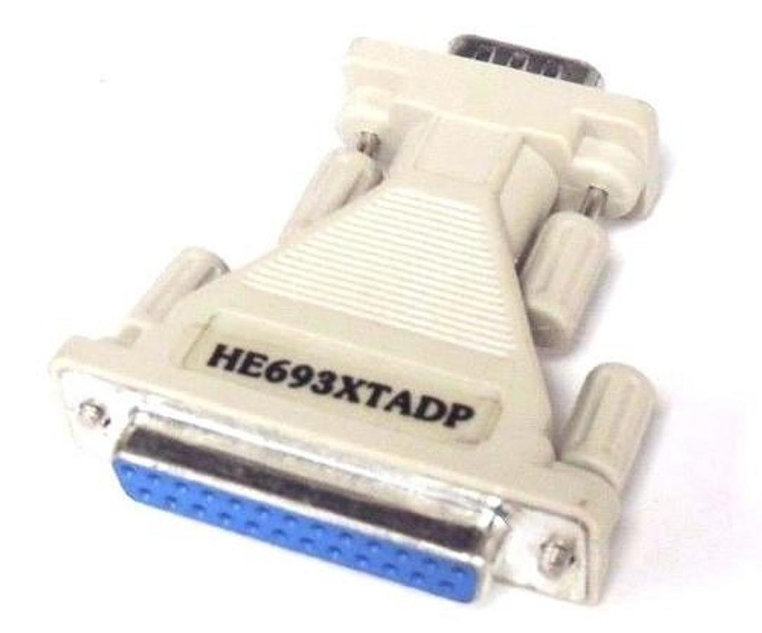 Used GE FANUC HE693XTADP CABLE CONVERTER 9PIN TO 25PIN