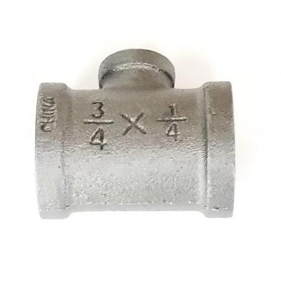 BOX OF 25 NEW MATCO-NORCA 3/4" X 1/4" ADAPTER TEES