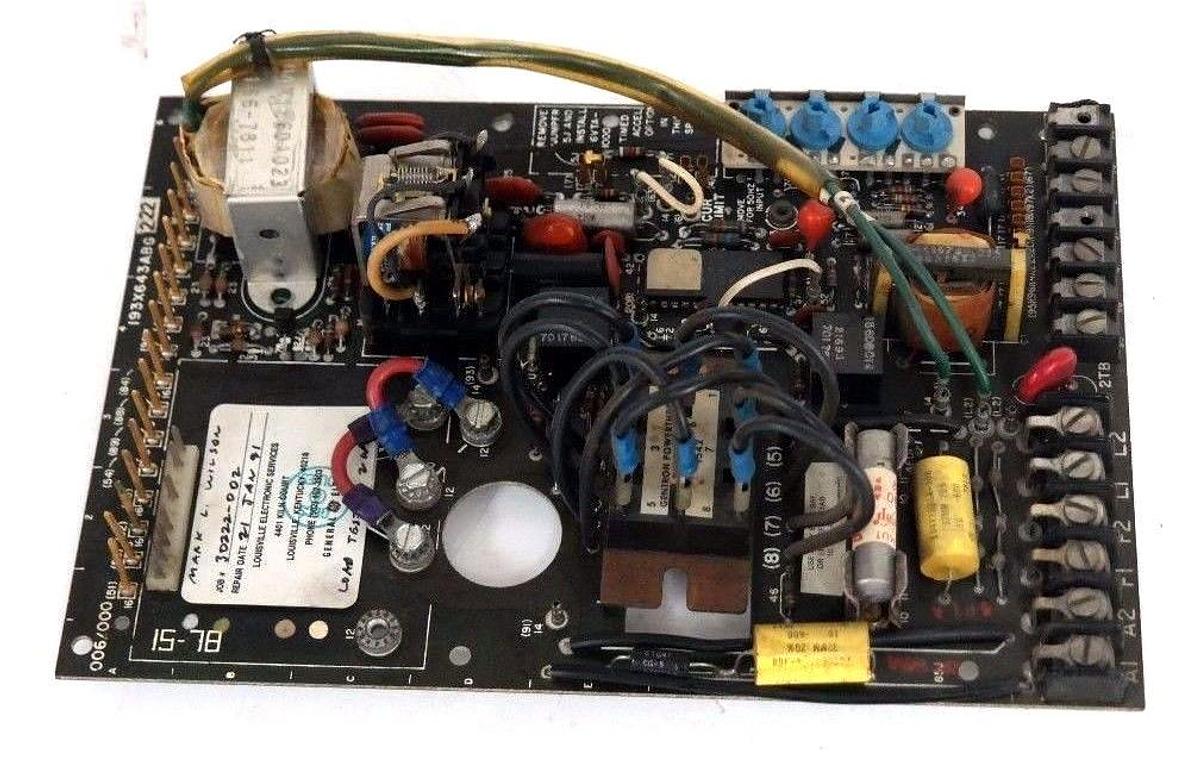 Refurbished REPAIRED GE 193X643ABG222 CONTROL BOARD