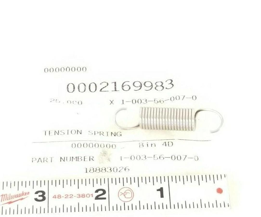 NEW KRONES 1-003-56-007-0 TENSION SPRING 1003560070