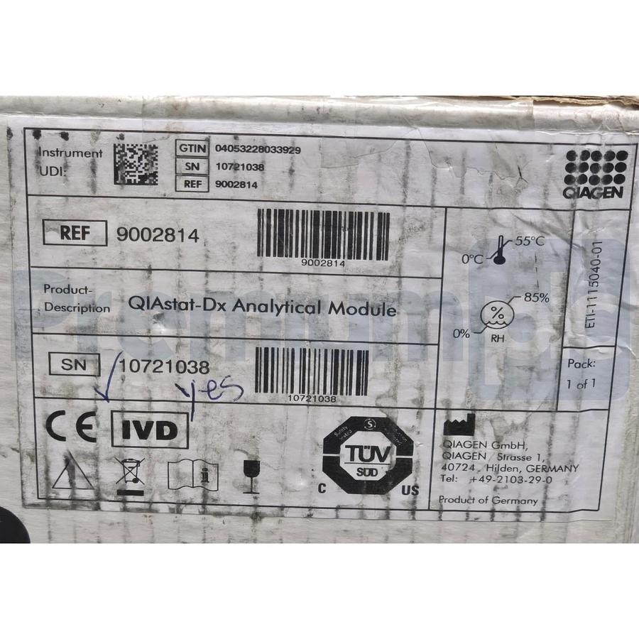 QIAGEN QIAstat-DX ANALYZER 1.0 9002824 w/MODULES 9002814 / 9002813 NSMP