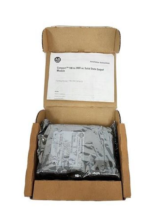 Used NIB ALLEN BRADLEY 1769-OA8 SER. B REV. 1 F/W REV. 2.1 COMPACT I/O MODULE 1769OA8