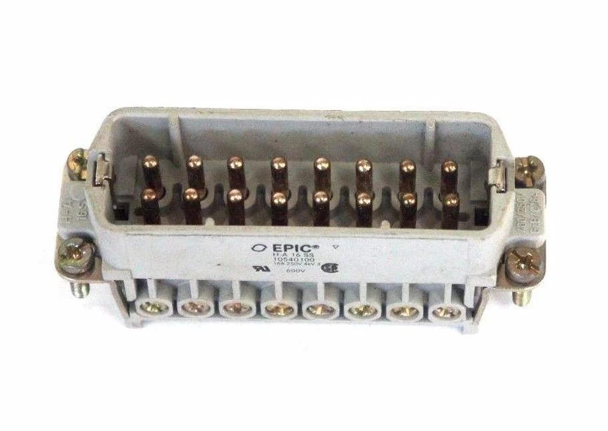 NEW HARTING 10540100 PLUG CONNECTOR 16A, 250V