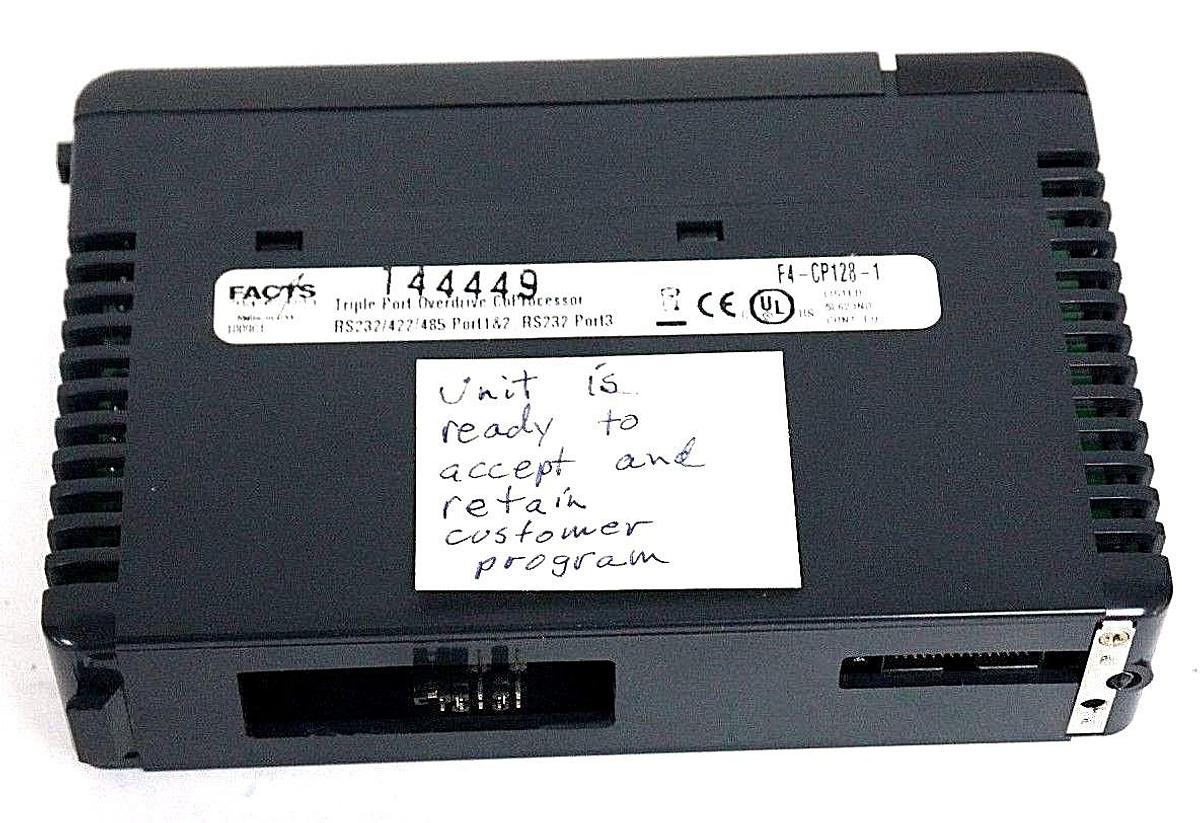 Used REPAIRED FACTS ENGINEERING F4-CP128-1 TRIPLE PORT OVERDRIVE COPROCESSOR F4CP1281