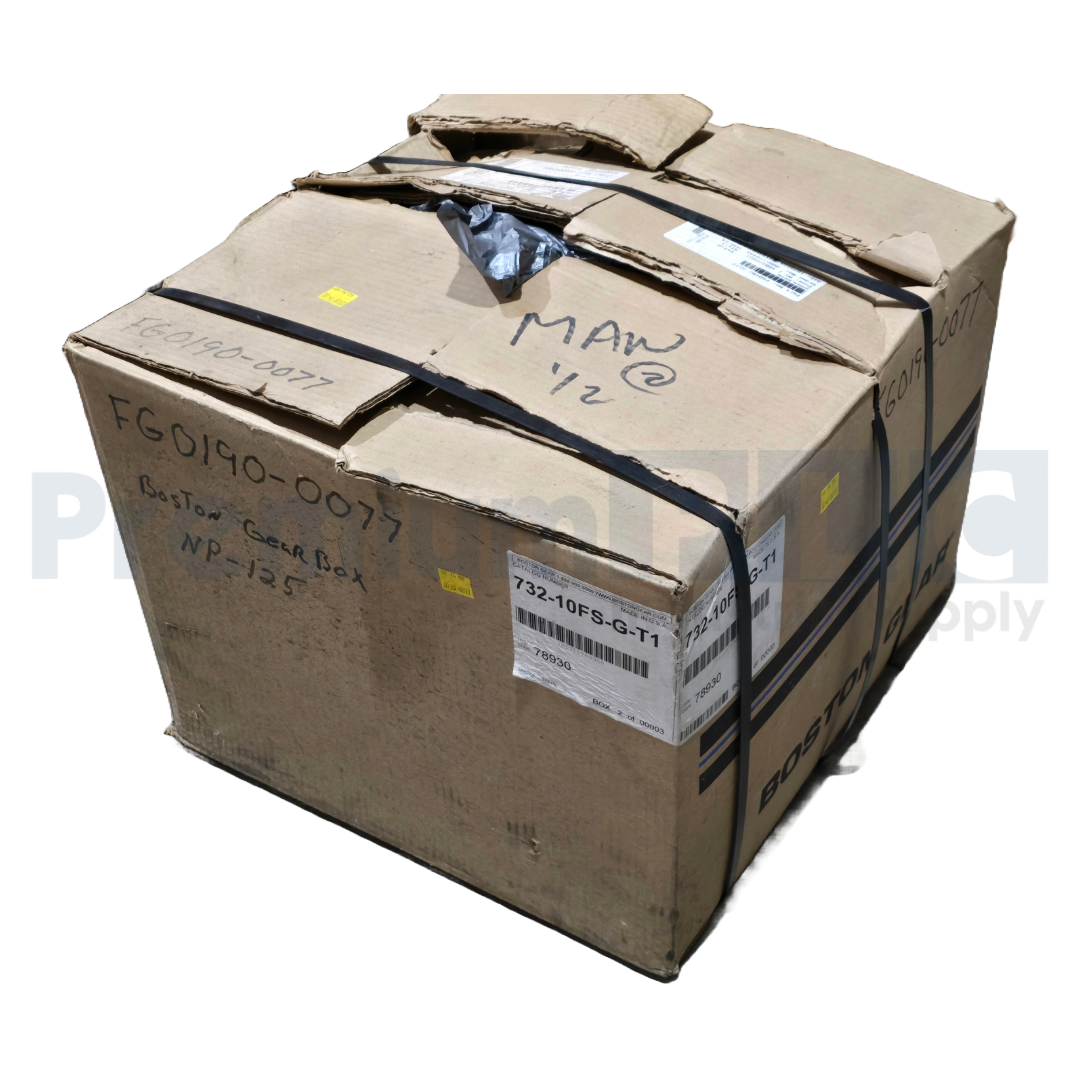 Used NEW BOSTON GEAR 732-10FS-G-T1 / FG0190-0077 GEARBOX SPEED REDUCER 10:1 78930