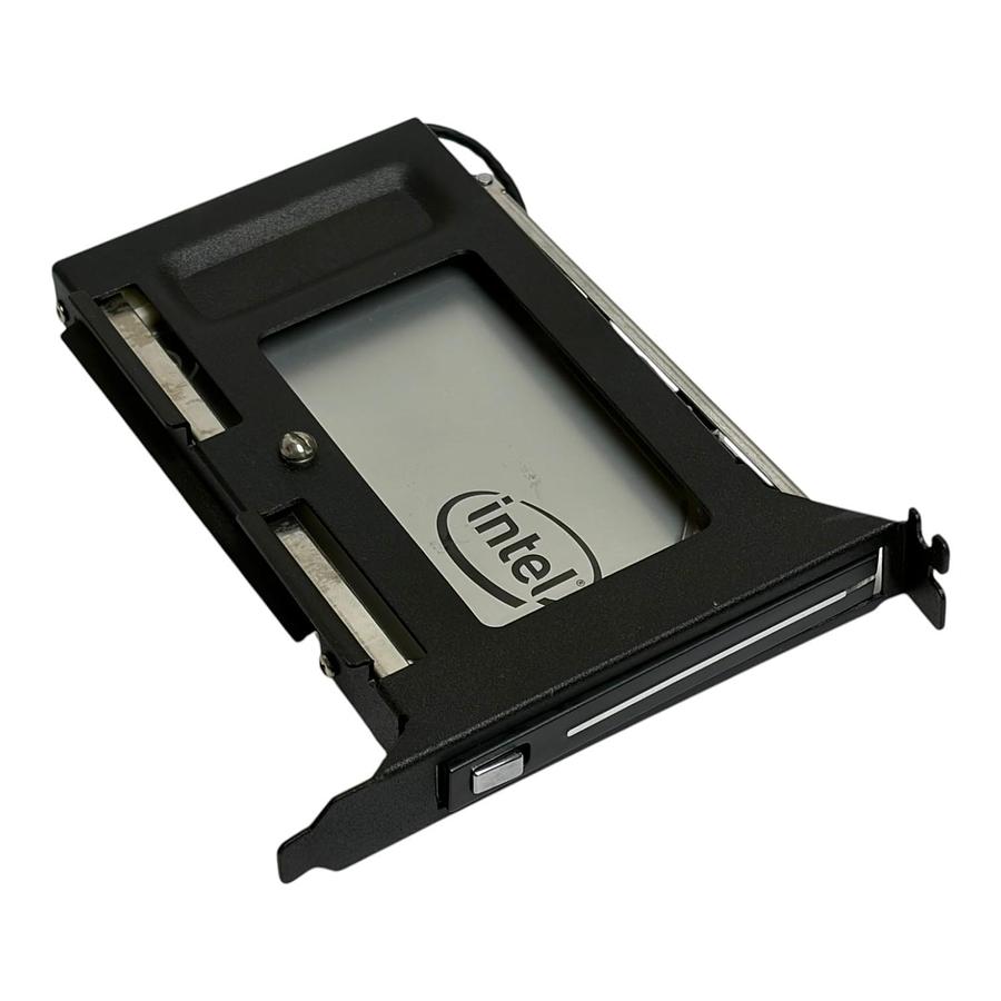 Used Intel 545s Series 128GB 2.5" SATA SSD StarTech S25SLOTR Removable Drive Bay