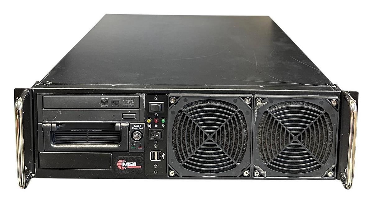 Used MSI 179K597G01 RACK MOUNT SORT CONTROLLER COMPUTER SATA DIRECT REPAIRED